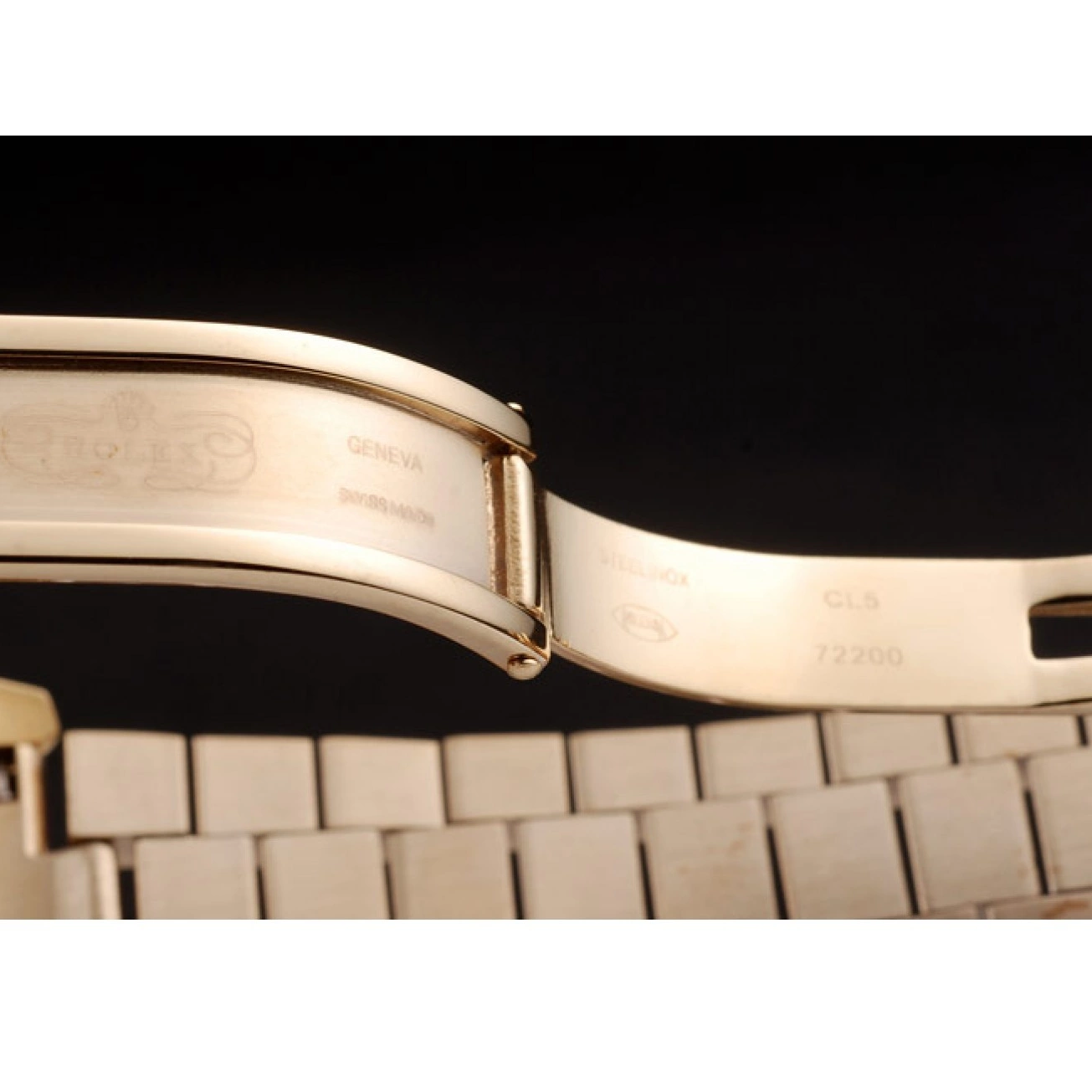Aaa replica watch Yellow Gold Dial Gold Rolex Day-Date 18k Stainless Steel Plated 0619